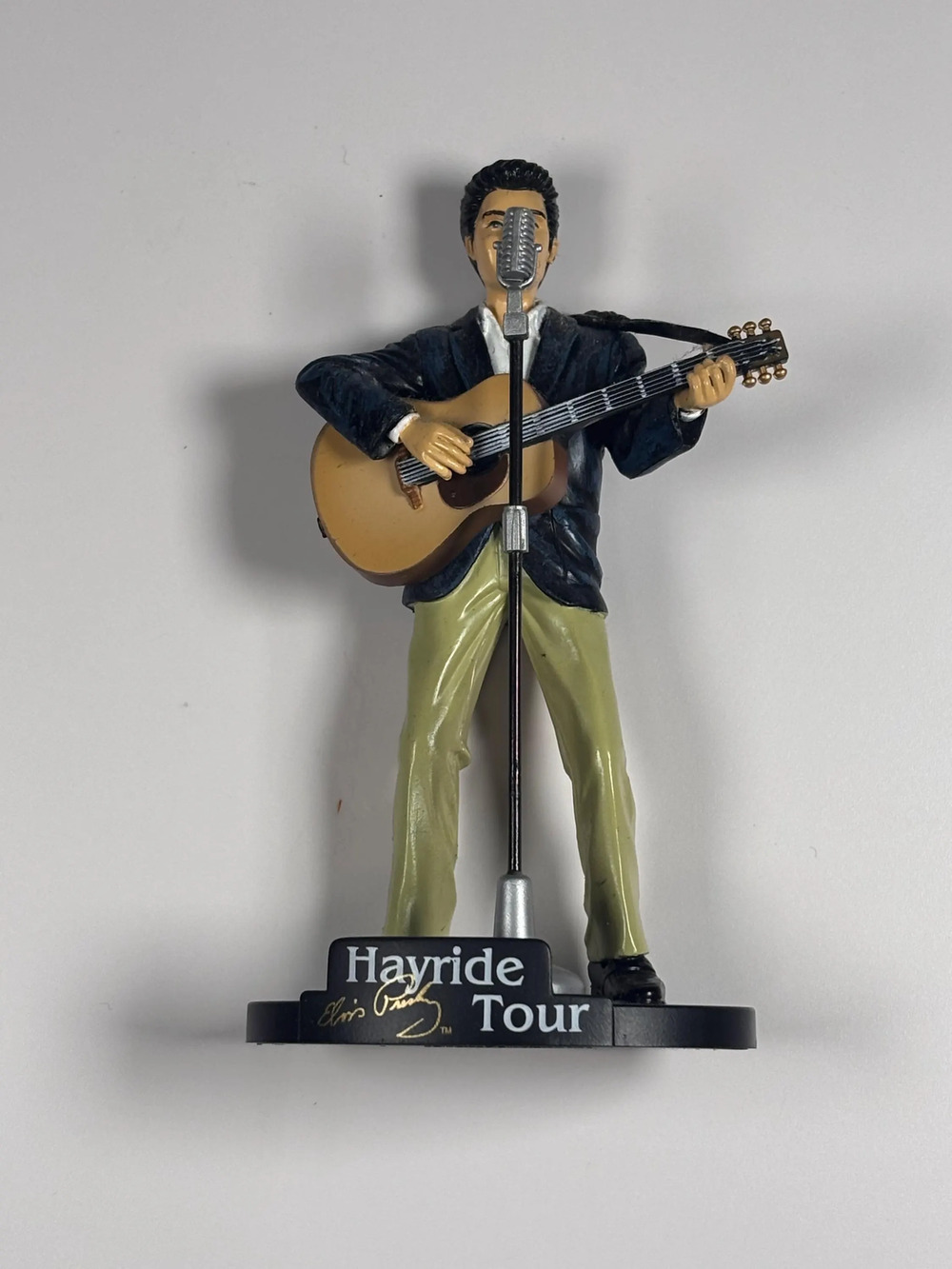 Elvis Presley Hayride Tour Collectable Christmas Ornament,  Trevco, 2002 